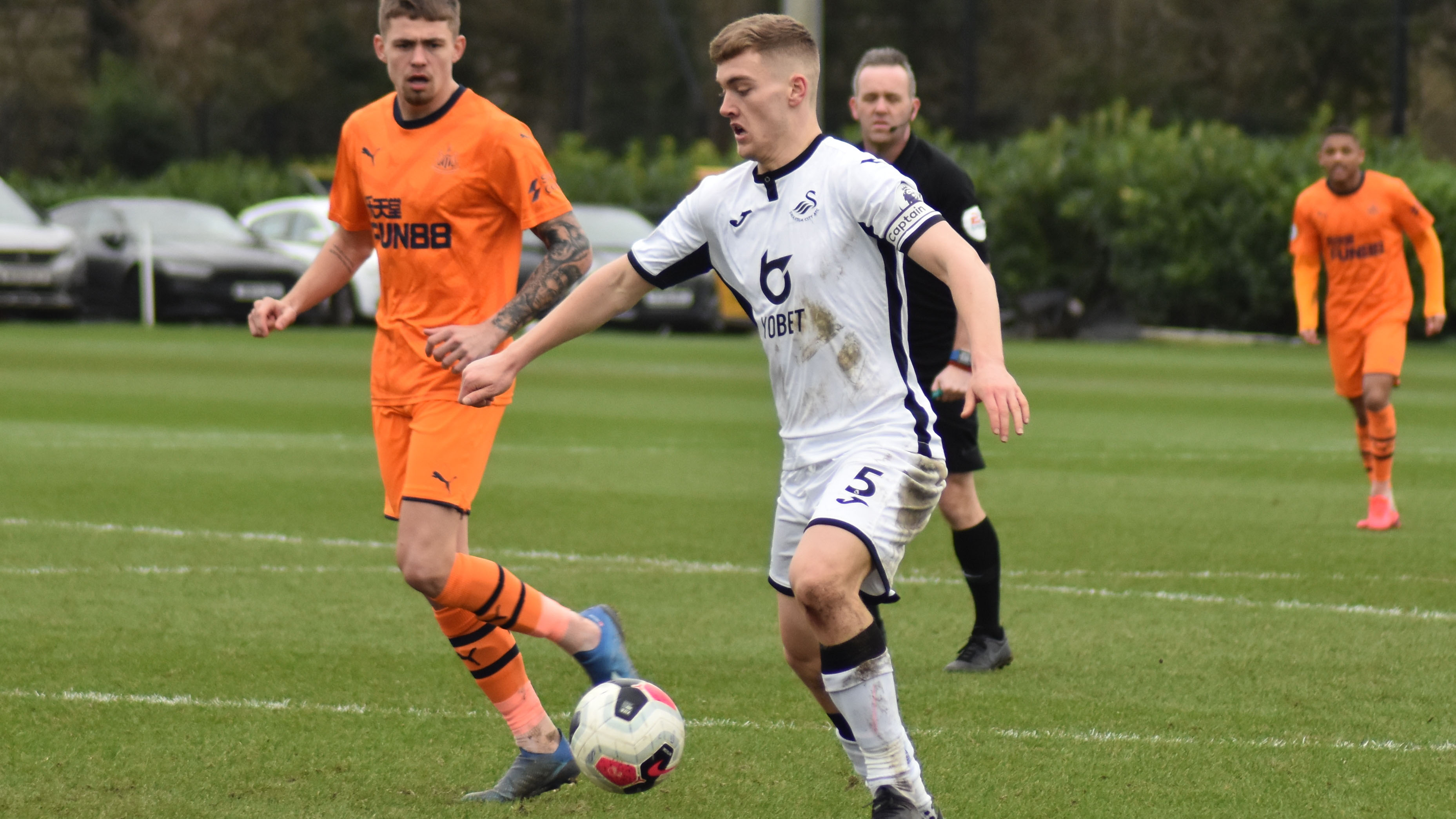 Cameron Evans I'm over the moon, it's great this club backs young players Swansea